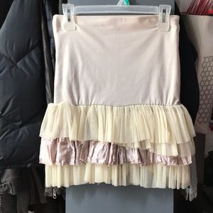 Free People Layered Skirt